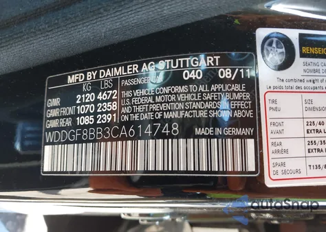 2012 Mercedes-Benz C 300 Sport 4Matic from USA, damaged, VIN WDDGF8BB3CA614748